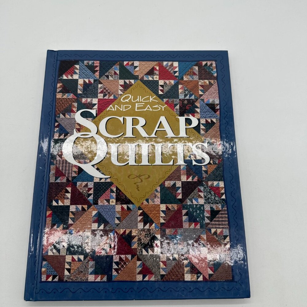 HB Book Quick and Easy Scrap Quilts Oxmoor House Sewing Crafts Wilens Patterns